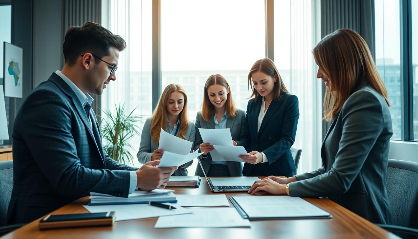 Family elder care planning discussion